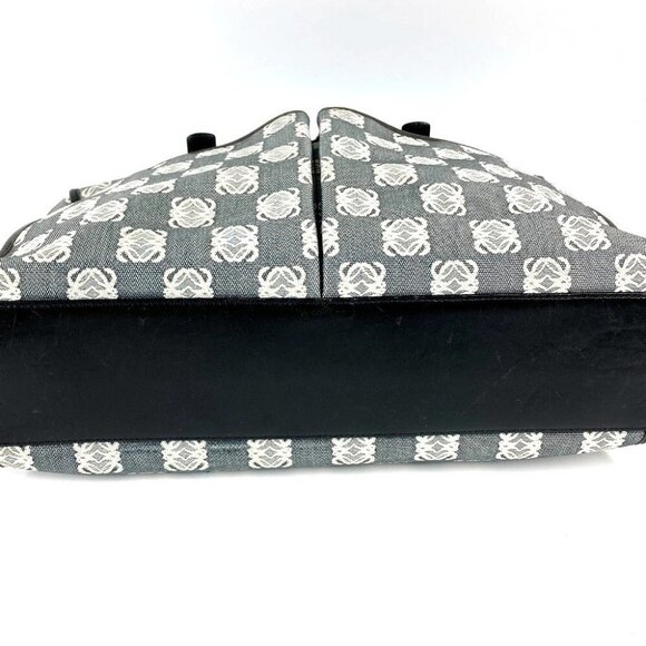 LOEWE Anagram Total Logo Document Bag Tote Bag Briefcase Hand Bag Business bag - Picture 5 of 15